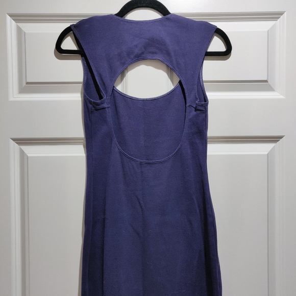 American Apparel Interlock Cut Out Mini Dress - Picture 2 of 5